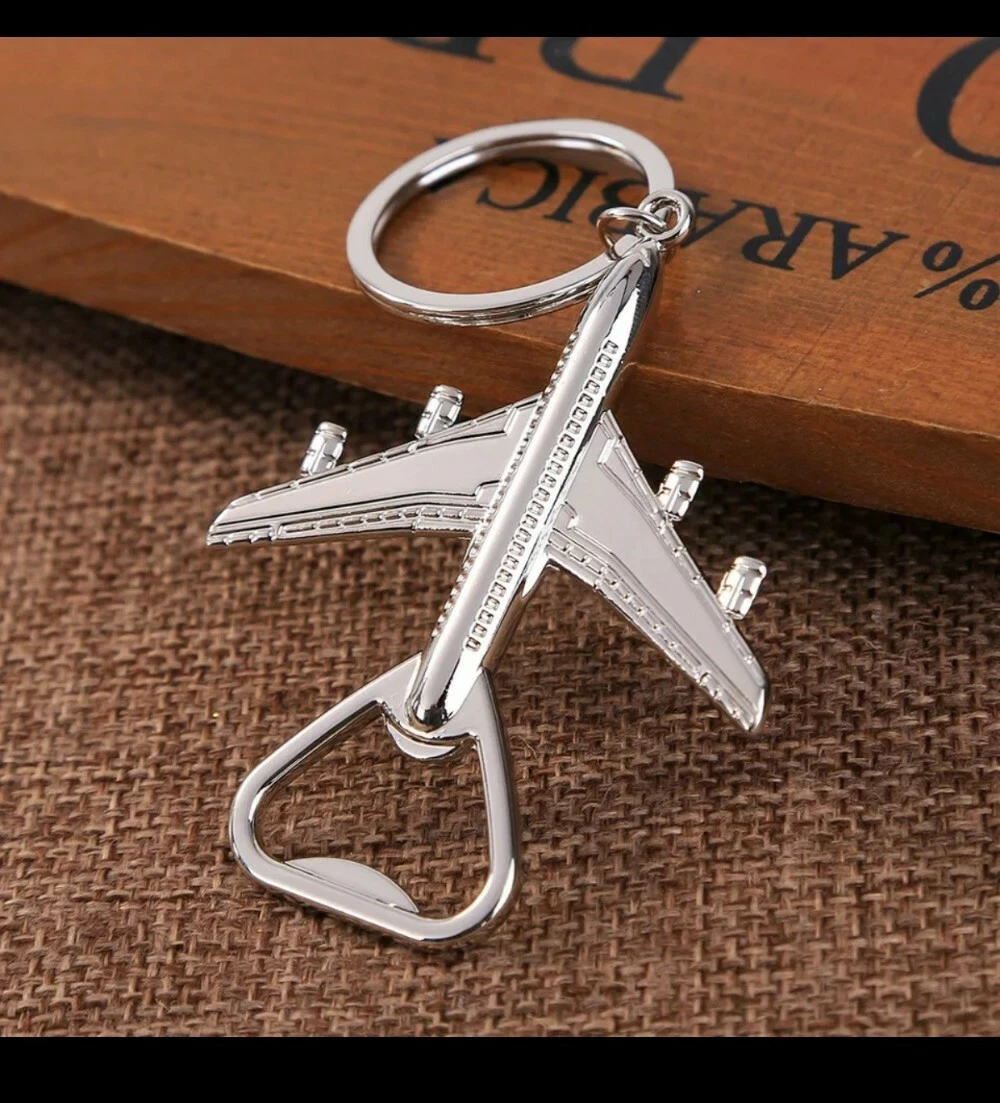 Aeroplane keychain best sale
