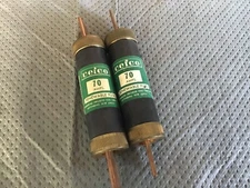 Lot of 2 Cefco 70 AMP 250Volt Renewable Fuses