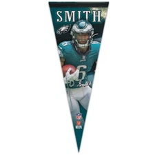 DEVONTA SMITH PHILADELPHIA EAGLES PREMIUM QUALITY PENNANT 12"X30" NFL BANNER