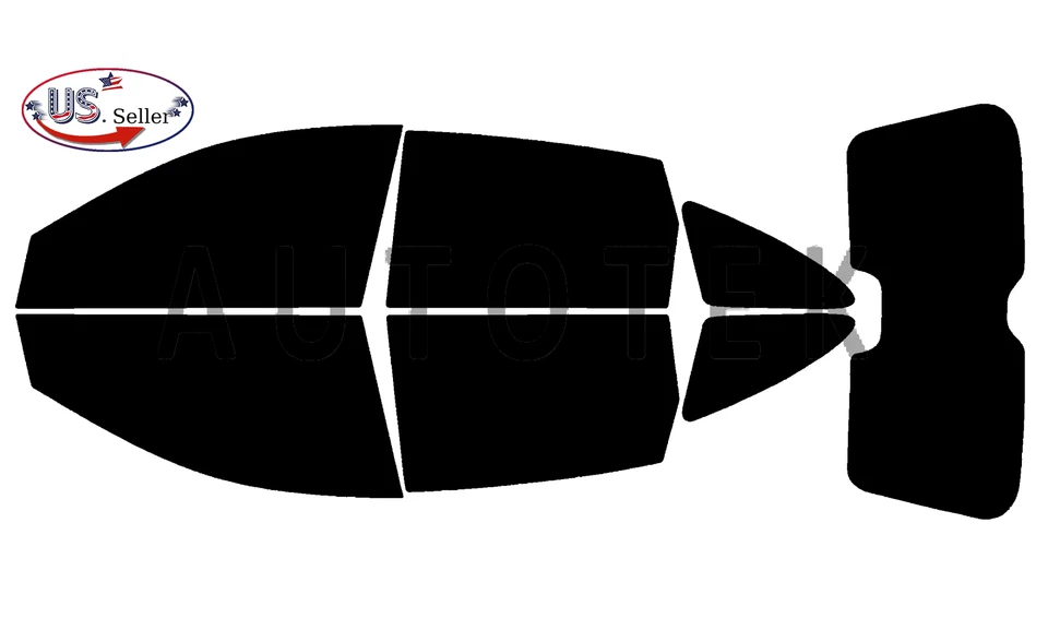 PreCut All Sides + Rear Window Film Any Tint Shade% For Honda CR-V 2007-2011 - Image 2 of 4