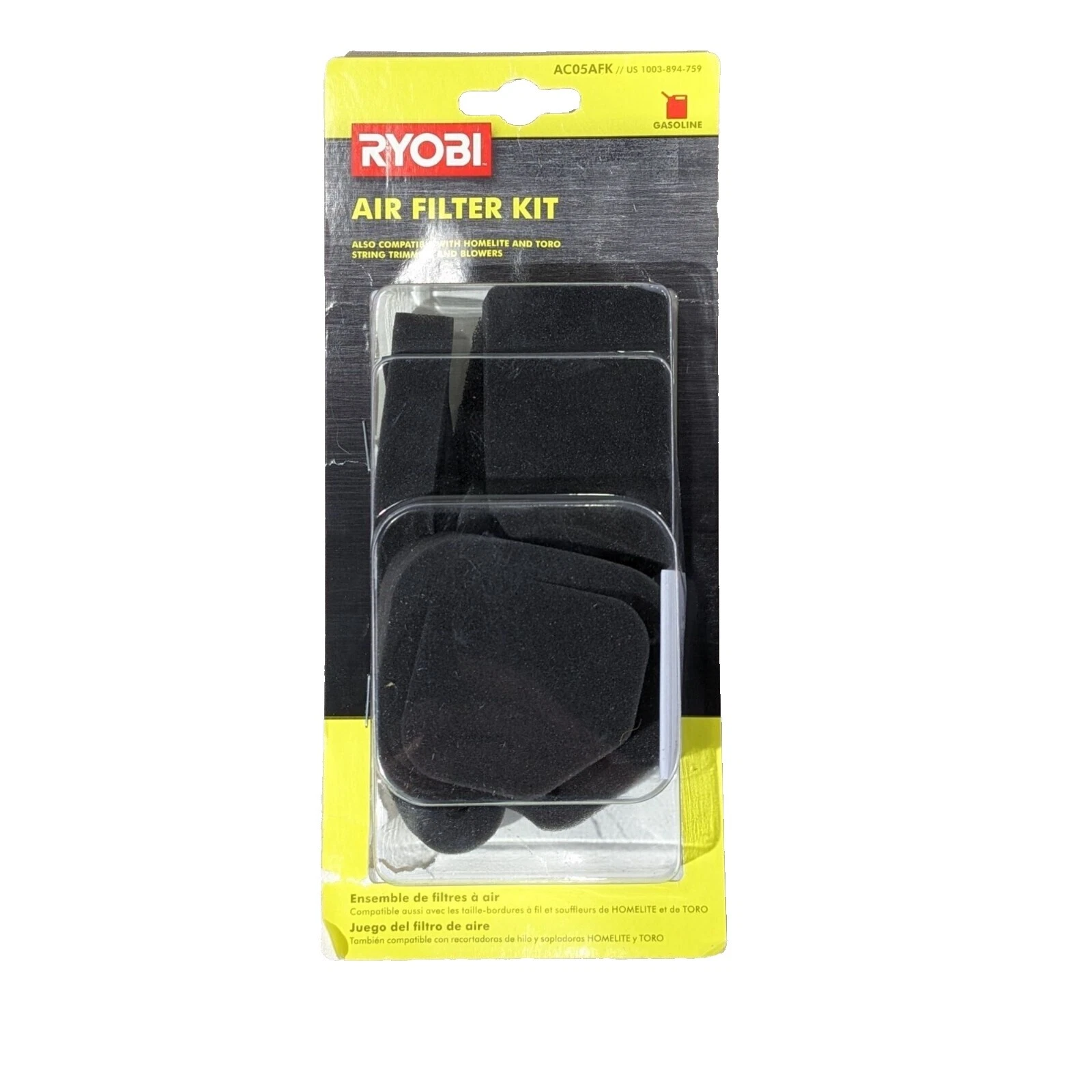 Filtros de aire Ryobi String Trimmer Piezas