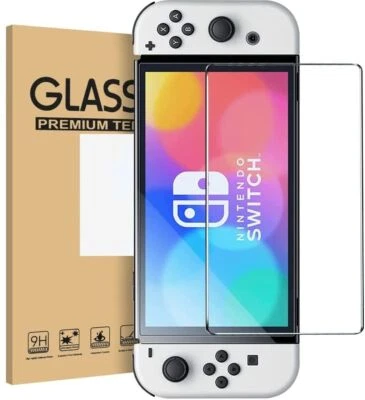 For Nintendo Switch OLED 2021 Genuine 100% Tempered Glass Screen Protector