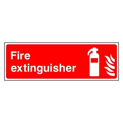 A1 GRAPHICS LTD Fire Extinguisher Sign or Sticker | FEQP0035