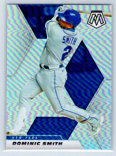 2021 Mosaic Baseball - Dominic Smith - SILVER - New York Mets - #42