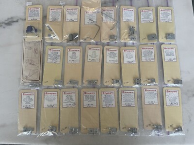 Husqvarna Lot Of 24 Accessories For Sewing Machine