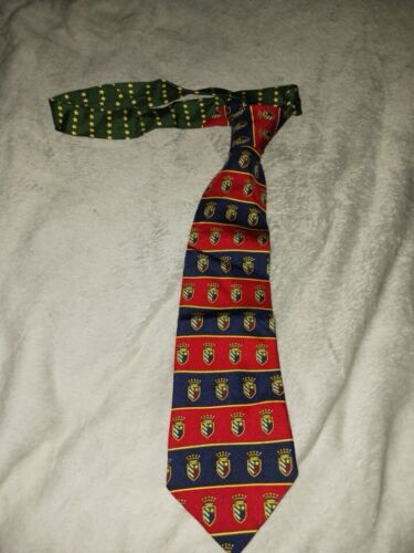 Tommy Hilfiger Vintage 90s Y2K Crest Stripe Tie Men's Academia Preppy Ivy League