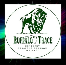 BUFFALO TRACE KENTUCKY STRAIGHT WHISKEY AIRBRUSH, TEMPLATE STENCIL Round