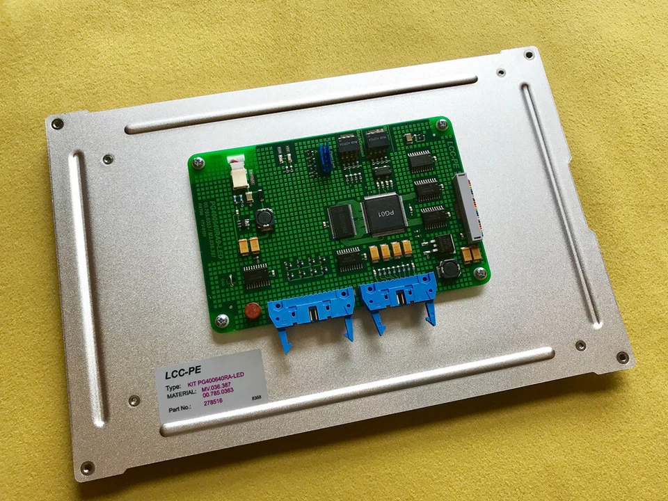 MD400F640PD1A CP tronic display MV.036.387 00.785.0353 TFT-Display SM52 SM74 Foto 3 de 4