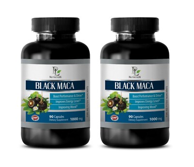 muscle tear filler for gains - BLACK MACA - energy boost pre workout 2 BOTTLE