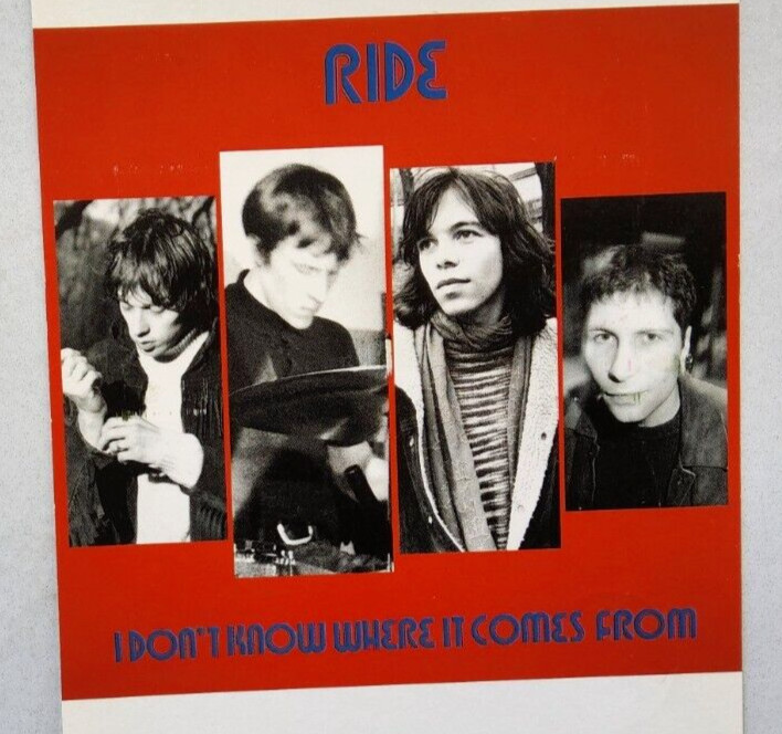 Ride, I don't know where it comes from Fanclub Postcard