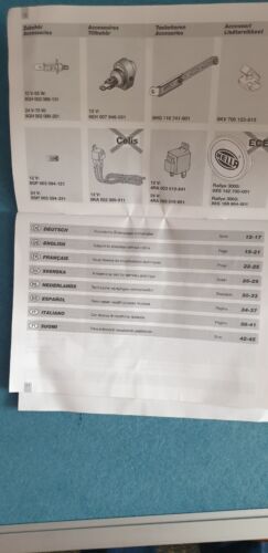 1X NEW HELLA RALLYA 3003 LAMP CLEAR LENS - Picture 13 of 14