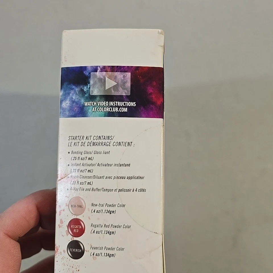 Color Club Serendipity 21 días de uso en casa color uñas inmersión kit de inicio CLÁSICO R Foto 4 de 4