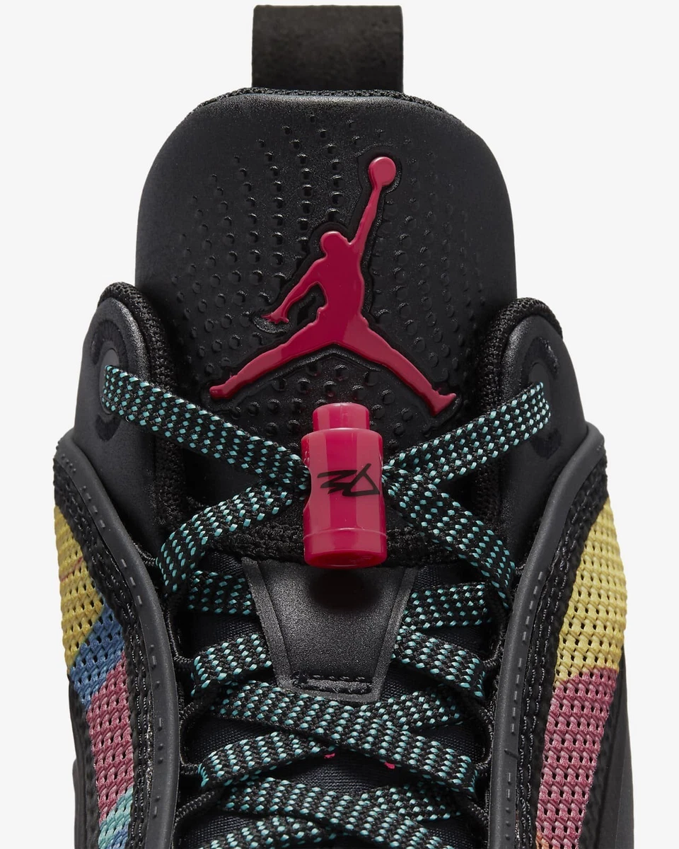 Jordan 36 Low Black/Washed Teal/Vivid Sulfur/Rush Pink 2022 for