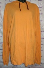 $50 Urban Outfitters HOODIE sweater S/P pull string orange yellow top 44' bust