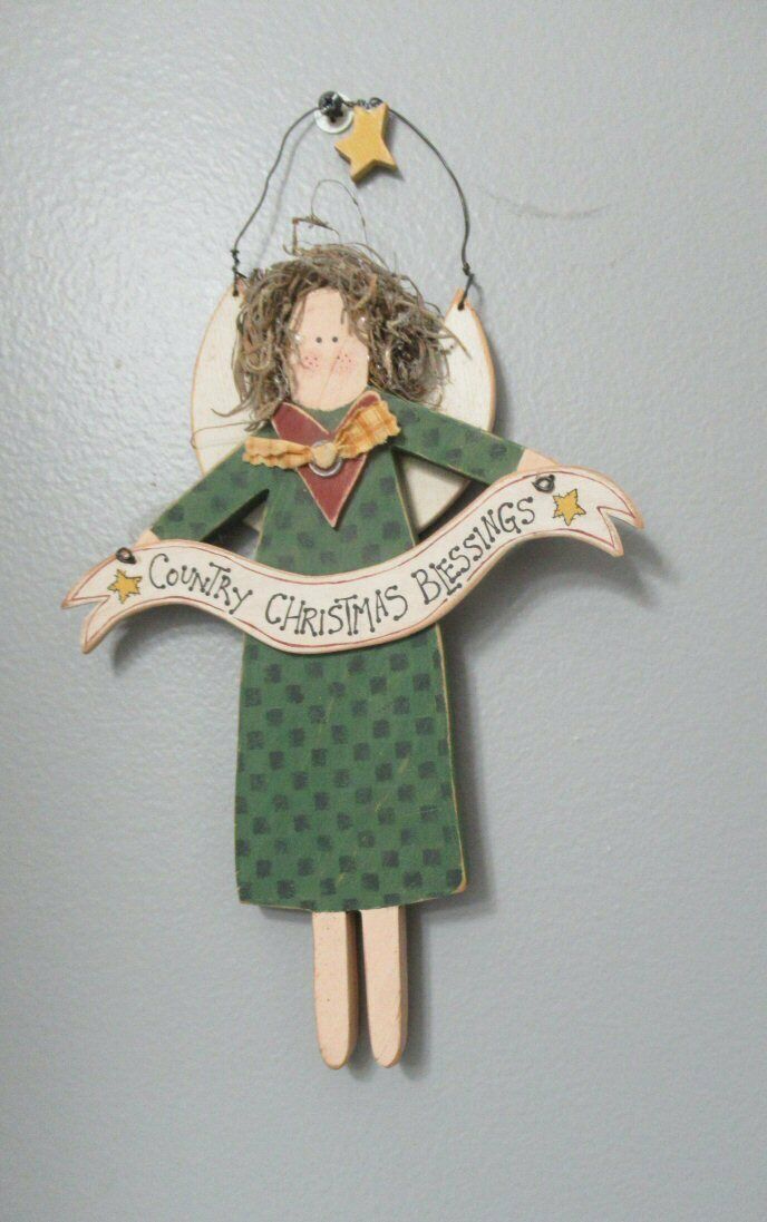 Quality inspection Hand Painted Hanging Angel Max 63% OFF 