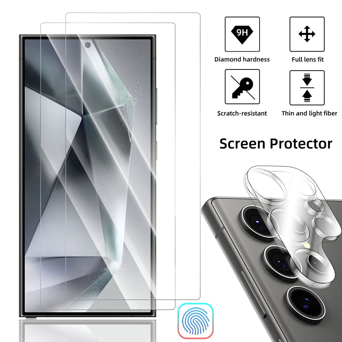 SAFE. by PanzerGlass® 3-in-1 Pack Samsung Galaxy S24