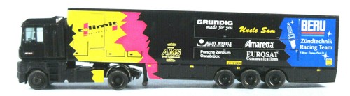 ALBEDO Renault AE 520 Tolimit Racing Truck (Black) 1/87 HO Scale Plastic Model - Picture 5 of 8