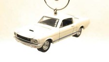 Christmas Ornament for 1965 Shelby GT350 White Blue Stripe