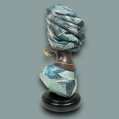 Cor Mulder Frauenbüste Afrika Afrikanerin Figur Wohndeko 26,5cm oder 41cm Frau - 第 16/20 張圖片