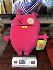Ugly Doll By Pretty Ugly, LLC 2011 Pink Ugly Charlie Plush Doll 15" No. 10460