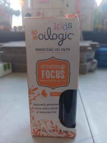 Oilogic Kid's Collection, Attention and Focus / Essential Oil Roll-On .3 fl oz