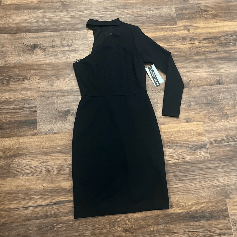 lord and taylor black dresses & Design Lab One Arm Dress while the asymmetric wrap Tag: US entry PP midi slow movers mini black hoco dress Color:Black-Hot Pink*
