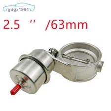 2.5" 63mm Exhaust Control Valve Boost Activated/Actuator Stainless Dump