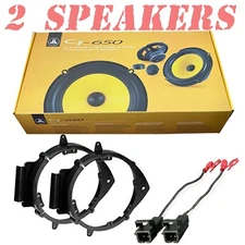JL Audio C1-650 6.5" Component Speakers set for 2007-2013 GMC Sierra Front Door