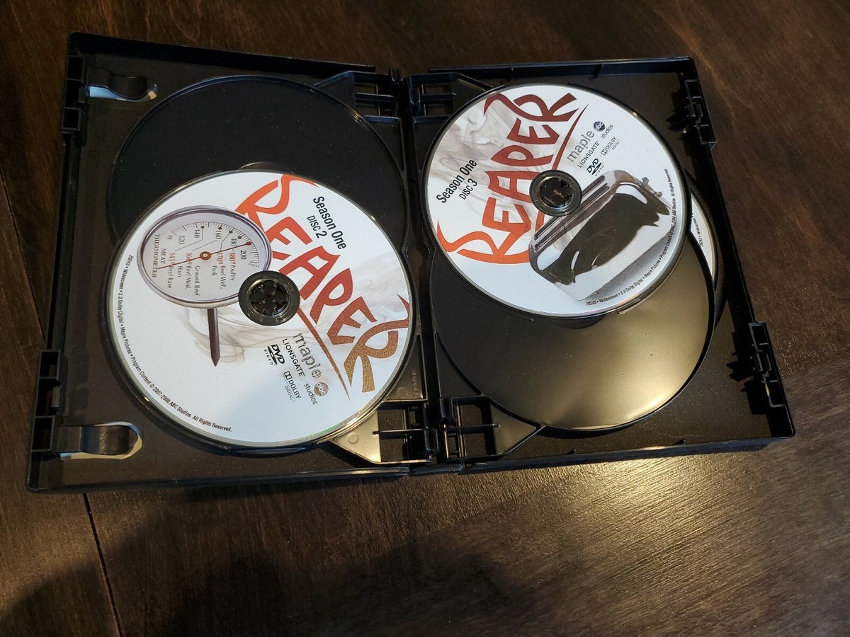 Reaper season One DVD rare 6 DVD set . Amazing condition