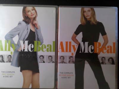 ALLY MCBEAL First & Second Seasons (Seasons 1 & 2) Widescreen/Full Screen DVDs