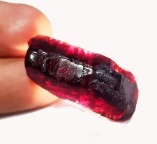 56 Ct Raw 100% Natural Red Garnet Rough Healing Crystal Loose Gemstone