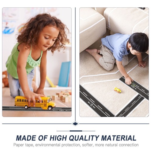 13 Pcs Road Traffic and Paper Tape Child Railway Sticker DIY Label - 第 6/12 張圖片