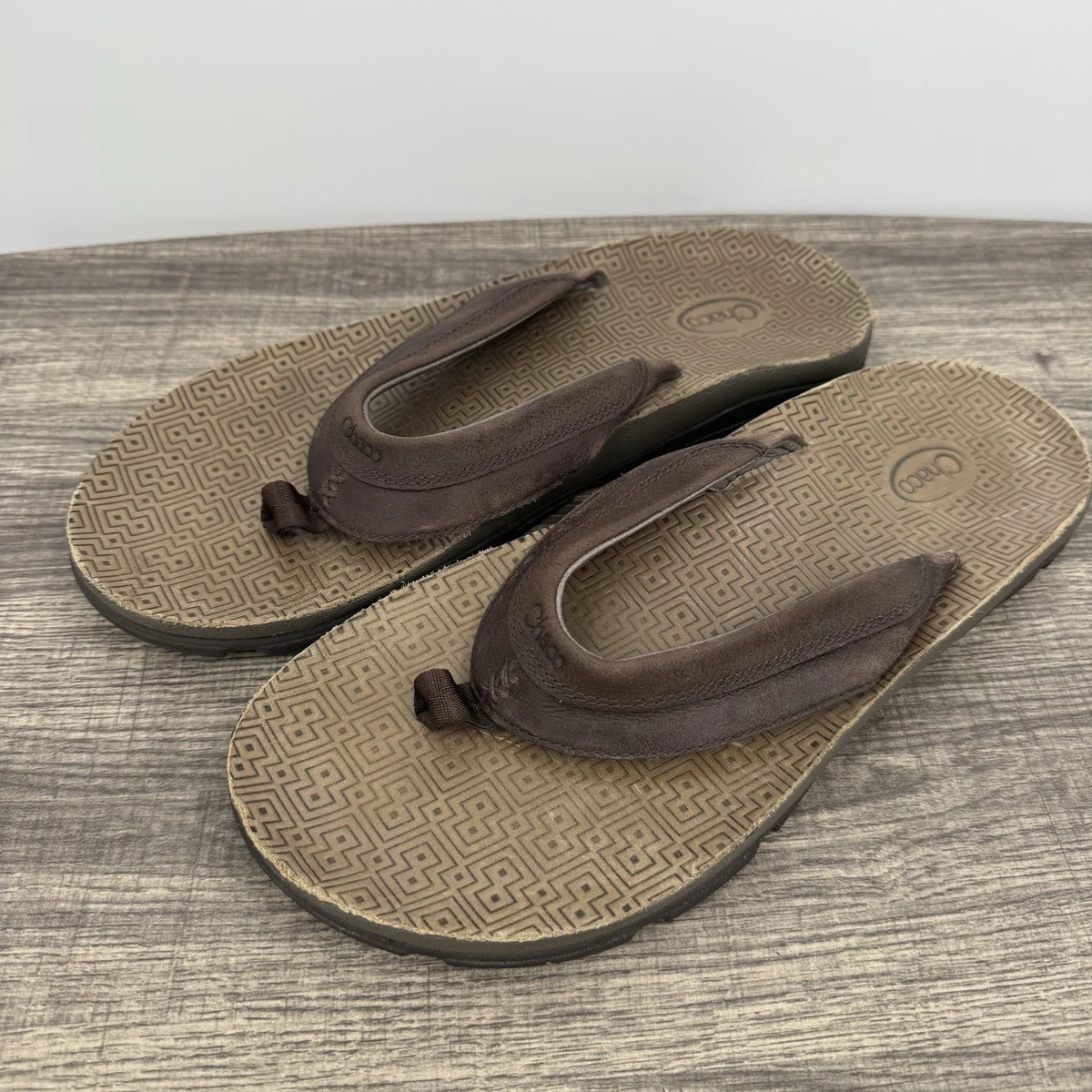 Chaco Brown Flip Flops for Men for sale | eBay