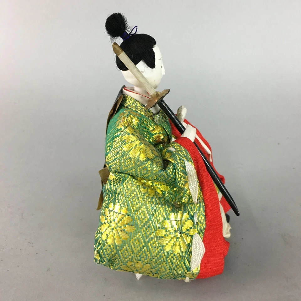 Muñeca Hina Japonesa Guardia Samurai De Colección Niñas Día Decoración Kimono Hombre ID249 Foto 3 de 4