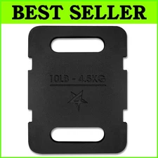 Premium Adjustable Cast Iron Ruck Weight with Straps: 10LB to 40LB Versatility