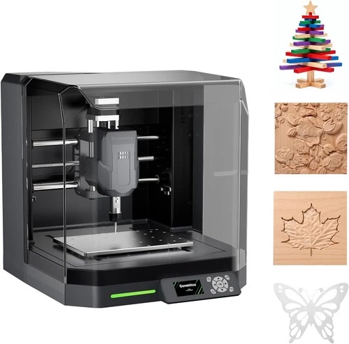Genmitsu Cubiko CNC Router Machine WiFi APP Control Enclosure Auto Z-Probe