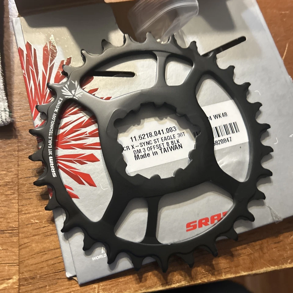 Anillo de cadena Sram Eagle X-Sync 38T montaje directo Boost aluminio 12 velocidades Foto 3 de 4