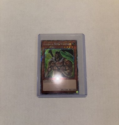 Elemental HERO Wildheart (Quarter Century Secret Rare) RA03-EN157 Quarter NM