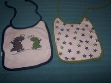 🐰 2- Stück, niedliche Lätzchen, Sabberlätzchen, Baumwolle, ERGEE, unbenutzt,🐰
