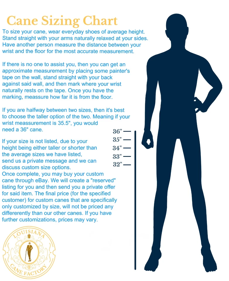 Bola de golfe artesanal bengala para caminhada, "The Big Easy" por The Louisiana Cane Factory - Imagem 2 de 4