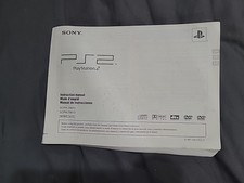 Original SONY PlayStation 2 PS2 Instruction Manual For Console SCPH-70011 70012