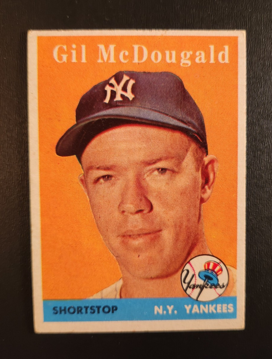 1958 Topps Baseball #20 Gil McDougald VG/EX