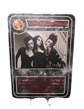 Gothic Halloween Makeup Unjust Nostalgia Ghoulstalgia Trading Card
