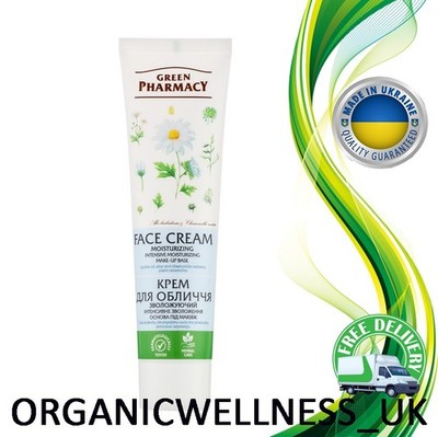 GREEN APOTHEKE Gesichtscreme ''Feuchtigkeitsspendend'' Pflanzenkeramide + Kamille + Aloe 100ml