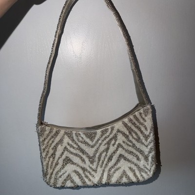 Handcrafted In India Beaded Bag Tjm Tiktok Viral Silver Staud Dupe Marshalls 
