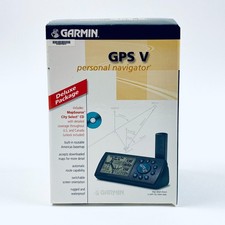 Garmin GPS V Americas DLX Personal Navigator - Nuovo, scatola aperta vecchio magazzino (2002)