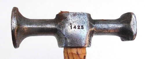 Vintage Plomb #1425 Auto Body Fender Repair Finishing Hammer - Foto 3 di 6