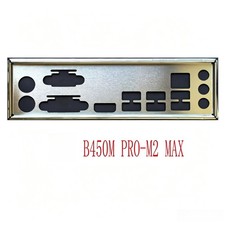 I/O IO shield Backplate For MSI B450M PRO-M2 MAX Motherboard Rear Baffle