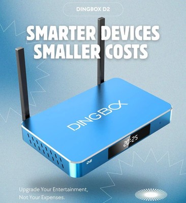 Same days shipping 2026 Dingbox D2 Brand-new UI/UX Design with Voice Control