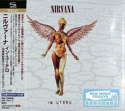 Nirvana - In Utero - 30th Anniversary Deluxe Japanese Edition - SHM-CD w/ Bookle